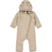 Müsli Woolly Fleece Suit - Beige - 56/62