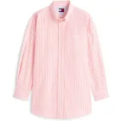 Tommy Hilfiger Pusero roosa / valkoinen