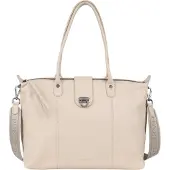 Harbour 2nd Just Pure Malin Shopperit Nahka 40 cm Beige