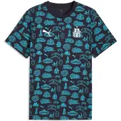 Puma Olympique De Marseille Ftblculture All-over Print Tee Men, koko Medium