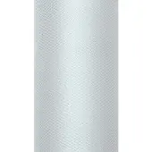 Party Deco Koristeellinen tylliharmaa, 15 cm x 9 m, rulla