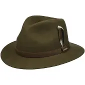 Stetson Boynton Traveller Wool Hat Black Hatut 59/L