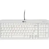 BakkerElkhuizen – BakkerElkhuizen UltraBoard 960 V2, Täysikokoinen (100 %), Langallinen, USB, Näppäimen saksikytkin, QWERTY, Harmaa (BNEU960V2US)