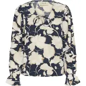 Cream Crclaire Blouse - Navy - 42