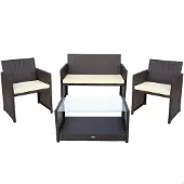 Aktive Pöytä Ja 3 Nojatuolia