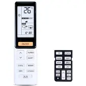 Mtp Products 0010402886D Korvaava kaukosäädin Haier ilmastointilaitteisiin