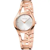 Calvin Klein K6R23626 Class Kvartsikello Hopeataulu Ruusukultainen – Naisten