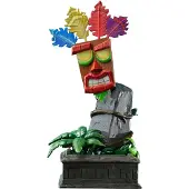 First 4 figures - Crash Bandicoot (Mini Aku Aku Mask) RESIN Statue