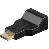 Goobay AV DisplayPort - D-Sub (VGA) adapter black (63489)