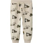 Name it Nmmbasil Pant Swe Bru - Beige - 86
