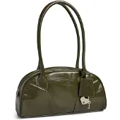 Pieces Pcbowling Bag - Green - ONE SIZE