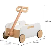 Playwood Wooden Pull Cart
