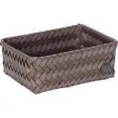 Handed By - Fit Säilytyskori 18x12x7 cm Dark Grey