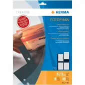 Herma 7783, 90 x 130 mm, Musta, Läpinäkyvä, Polypropeeni (PP), Muotokuva, 230 mm, 310 mm