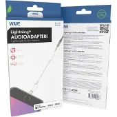 Wave Apple Lightning (MFI) audioadapteri