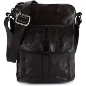 Campomaggi Limone Crossbody-laukku Nahka 25 cm Musta