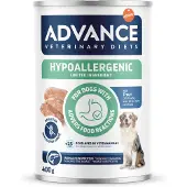 Affinity Advance Veterinary Diets 6x400g Advance Veterinary Diets Hypoallergenic taimen märkäruokaa koirille