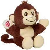 Build-A-Bear Mini Beans pehmolelu hymyilevä apina, 18 cm