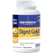 Enzymedica Digest Gold ja ATPro (Ruoansulatusentsyymit) - 240 kapselia