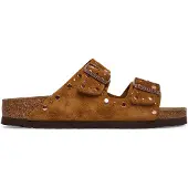 Birkenstock Pistokkaat 'Arizona Rivet' konjakki / pronssi