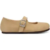 Birkenstock Nauhaballerina 'Santa Clarita' beige