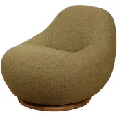 Cane-Line , Gem lounge tuoli m/teak kääntölaakeri Turmeric yellow, Rise