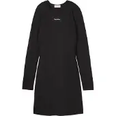 Calvin Klein Jeans Mekko musta / valkoinen