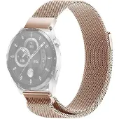 SKALO Milanese Loop to Huawei Watch GT 2 46mm - Ruusukulta