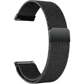 SKALO Milanese Loop to Amazfit Cheetah Square - Musta