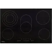 vidaXL Keraaminen liesi 5 poltinta kosketushallinta 90 cm 8500 W