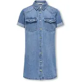 ONLY GIRLS Mekko 'ONLKOGLISA' sininen denim