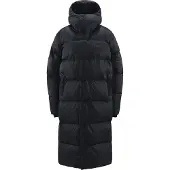 Haglöfs Women's Long Down II Parka True Black Parkatakit untuva XL