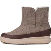 Pomar Women's Niva GORE-TEX Ankle Boot Sand Felt/vivian Brown/fur Talvikengät 40