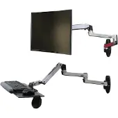 Ergotron LX Extension Arm, harmaa