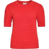 Vila Dalo O-neck Knit Lyhythihainen Neulepusero