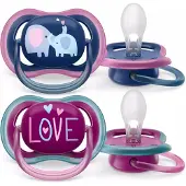 Philips AVENT Ultra Air 18+ kk Baby Boy Elephant & Love -design Tutit – 2 kpl