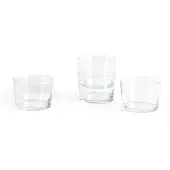HAY Juomalasi S 22 cl 4-pack kirkas