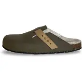 Nae Vegan Shoes Sisäkengät 'Levu' vaaleanruskea / oliivi