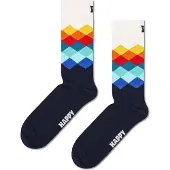 Happy socks Faded Diamond Sock - Navy - 41-46