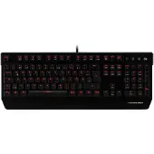 LC-Power LC-KEY-MECH-1, Langallinen, USB, Mekaaninen, QWERTZ, LED, Musta