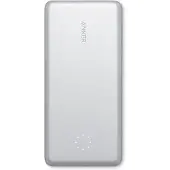 Anker PowerCore+ Pro 10000mAh Power Bank Lightning-kaapelilla - hopea