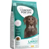 Concept for Life 4x1,5kg Large Senior koiran kuivaruoka