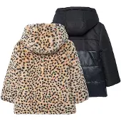 Boboli Reversible Parka Combined - Black - 116