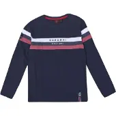 KOROSHI Paita laivastonsininen / burgundin punainen / offwhite