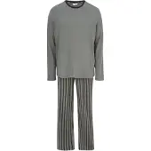 Dagi Pitkä pyjama harmaa / musta