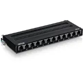 Trendnet TC-P12C6AS, 10 Gigabit Ethernet, RJ-45, Kulta, Cat6a, 22/26, 130,4 N