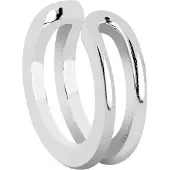 Lykken Casuals Double ear cuff korvakoru 12 mm