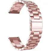 SKALO Teräsranneke Huawei Watch GT 3 42mm - Pinkki