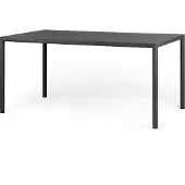 Nardi , Piave pöytä 90x160 cm Antracite - Antracite