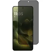 SKALO Motorola Edge 70 Privacy Näytönsuoja Karkaistu Lasi - Musta